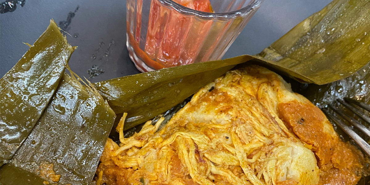 Gastronomía yucateca tamal
